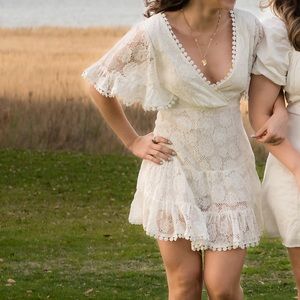 White Lace Dress